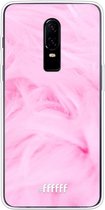 OnePlus 6 Hoesje Transparant TPU Case - Cotton Candy #ffffff