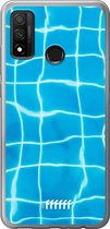 Huawei P Smart (2020) Hoesje Transparant TPU Case - Blue Pool #ffffff