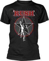 Rush Heren Tshirt -S- 2112 Zwart
