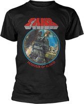 Tank Heren Tshirt -L- Honour And Blood Zwart