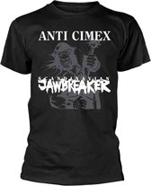 Anti Cimex Heren Tshirt -S- Scandinavian Jawbreaker Zwart