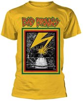 Bad Brains Heren Tshirt -S- Geel