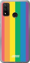 Huawei P Smart (2020) Hoesje Transparant TPU Case - #LGBT #ffffff