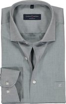 CASA MODA modern fit overhemd - grijs - Strijkvriendelijk - Boordmaat: 38