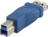 Valueline VLCP61900L Usb 3.0 Adapter B Male - A Female Blauw