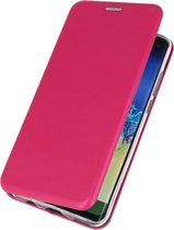 Slim Folio Case - Book Case Telefoonhoesje - Folio Flip Hoesje - Geschikt voor Samsung Galaxy A40 - Roze