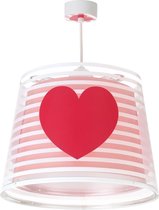 Starbright Hanglamp Hartje Junior 65 X 24 Cm E27 Wit//rood