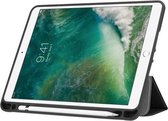 Just in Case Lederen Smart Tri-Fold iPad 9.7 inch 2017 2018 Hoes - Apple Pencil Compartiment