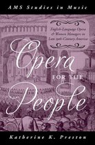 AMS Studies in Music - Opera for the People