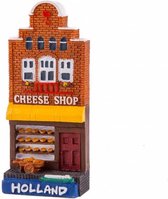 Magneet Polystone Huisje Cheese Shop Holland - Souvenir