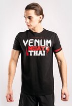 Venum MUAY THAI Classic 2.0 T-shirt zwart rood Kies uw maat: S