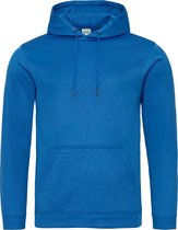 AWDis Volwassenen Unisex Polyester Sporthoodie (Koningsblauw)