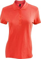 SOLS Dames/dames Passion Pique Poloshirt met korte mouwen (Rood)