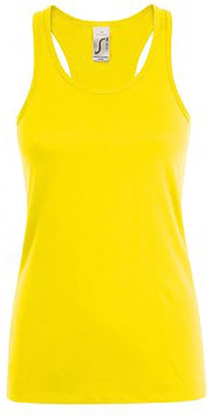 SOLS Vrouwen/dames Justin Sleeveless Vest (Citroen)