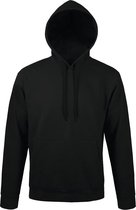 SOLS Snake Unisex Hooded Sweatshirt / Hoodie (Zwart)