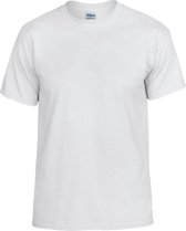 Gildan DryBlend Volwassen Unisex Korte Mouwen T-Shirt (Wit)