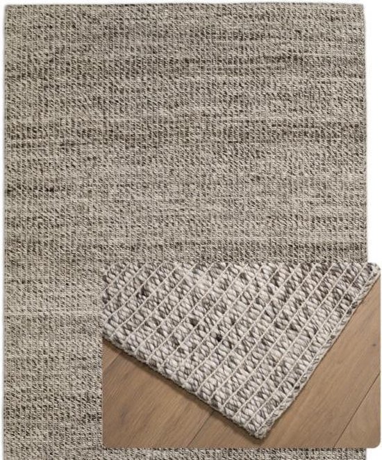 UrbanSofa Vloerkleed 160x240 cm Shantra Wool Morraine