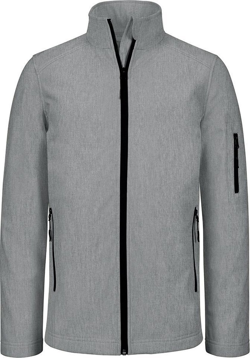 Kariban Heren Soft Shell-jasje mergel Grijs