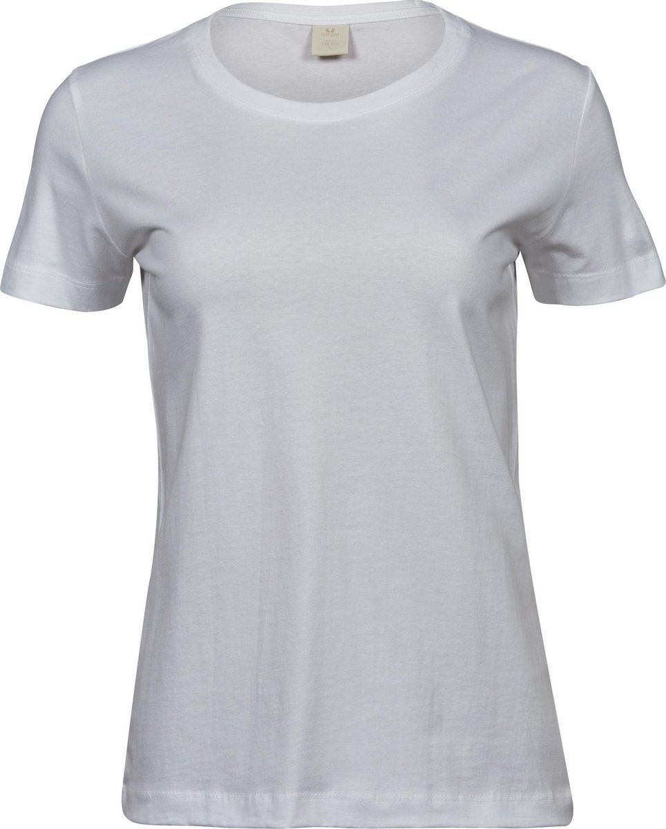 Tee Jays Dames/dames Sof T-Shirt (Wit)