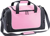 Quadra Teamkledingkluisje Duffelzak (30 Liter) (Klassiek Roze/Grafiek/Whi)
