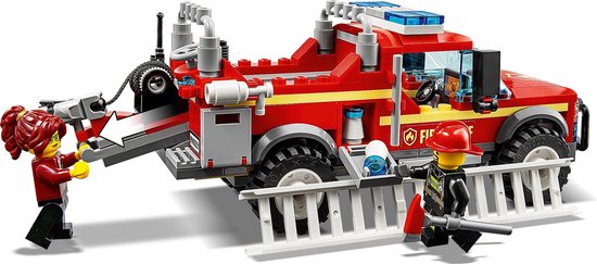 LEGO City Reddingswagen van Brandweercommandant - 60231 | bol.com