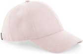 Beechfield Unisex Faux Suède Cap (Schemerig Roze)