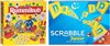 Afbeelding van het spelletje Spellenbundel - Bordspel - 2 Stuks - My First Rummikub & Mattel Scrabble Junior