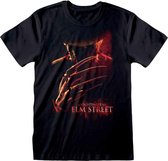 A Nightmare On Elm Street Heren Tshirt -XL- Poster Zwart