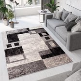 Tapiso Dream Vloerkleed Grijs Woonkamer Modern Laagpolig Tapijt Maat- 120x170