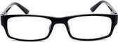 8 Leesbril +3.0 Dpt Zwart/ Unisex heren/dames