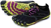 Vibram Five Fingers V-Run - Runningschoenen - Dames Black / Yellow / Purple 38