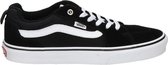 Vans Filmore Heren Sneakers - (Suede/Canvas)Black/White - Maat 42