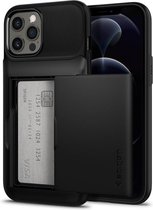 Spigen ACS01483 coque de protection pour téléphones portables 17 cm (6.7") Étui avec portefeuille Noir