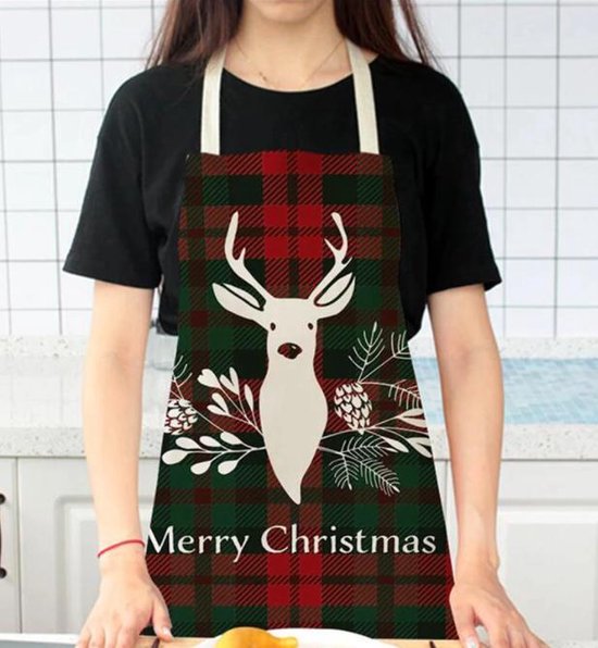 Uten 2 Pack Schort Kerstmis, Keuken Gift Xmas Koken BBQ
