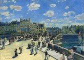 Poster Pont Neuf, Paris - Renoir - Kunst Parijs Frankrijk Seine - Impressionisme - Large 50x70