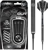 WINMAU - Blackout: Softip Tungsten Dartpijlen Professioneel 16 gram vat, 18 gram totaal gewicht
