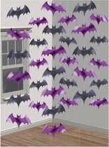 AMSCAN - Halloween hang versiering vleermuis - Decoratie > Slingers en hangdecoraties
