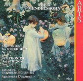 Mendelssohn: Symphonies for Strings Vol 1 - nos 1-6 / Duczmal, Amadeus CO