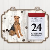 Scheurkalender 2023 Hond: Airedale TerrieÃ©r