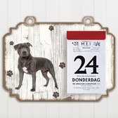 Scheurkalender 2023 Hond: Engelse Staffordshire Bull TerriÃ«r