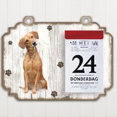 Scheurkalender 2023 Hond: labrador blond