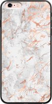 iPhone 6s Plus Hoesje TPU Case - Peachy Marble #ffffff