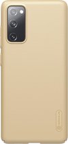 Nillkin - Samsung Galaxy S20 FE Hoesje - Super Frosted Shield - Back Cover - Goud