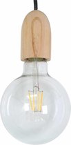 Rox Living Decoratieve Lamp 12 Cm E27 Glas 40w Bruin/zwart