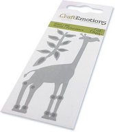 CraftEmotions Die - giraf Card 5x10cm Carla Creaties