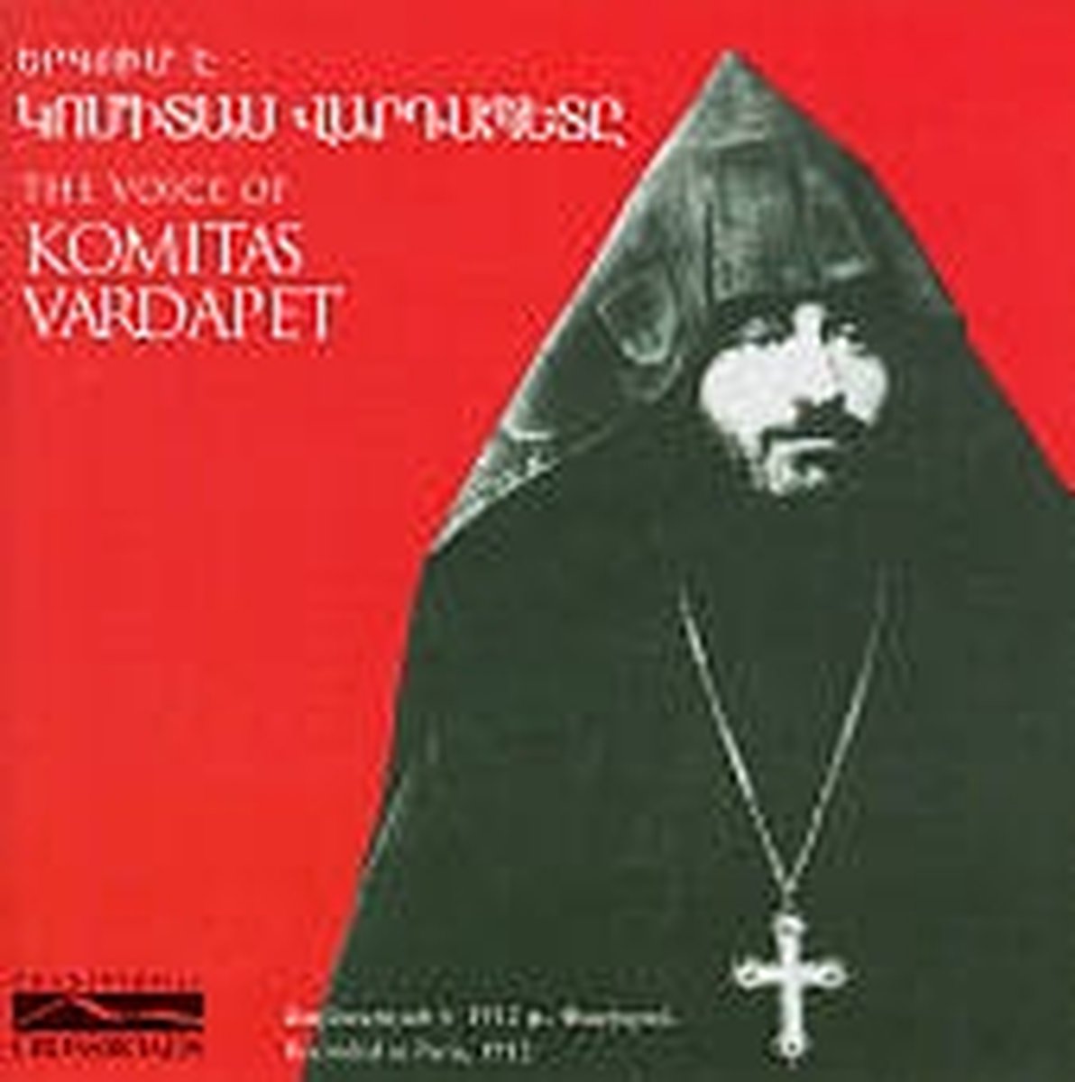 Komitas The Voice Of Komitas (CD), Komitas CD (album) Muziek