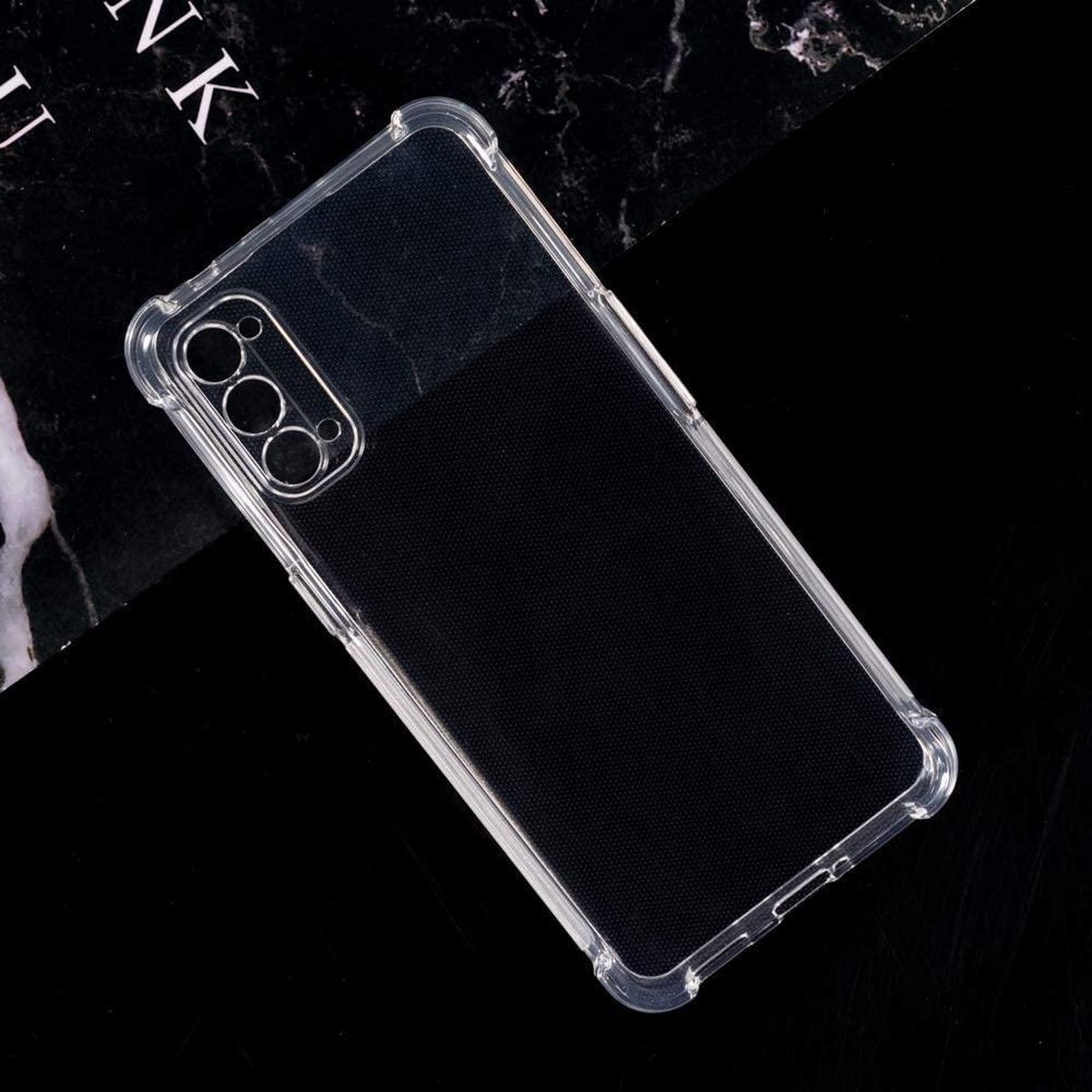 Coque Transparente Anti-choc Pour OPPO Reno 4 5G - Silicone/caoutchouc - Neuf Sous Blister