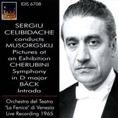 Sergiu Celibidache conducts Musorgskij, Cherubini, Bäck