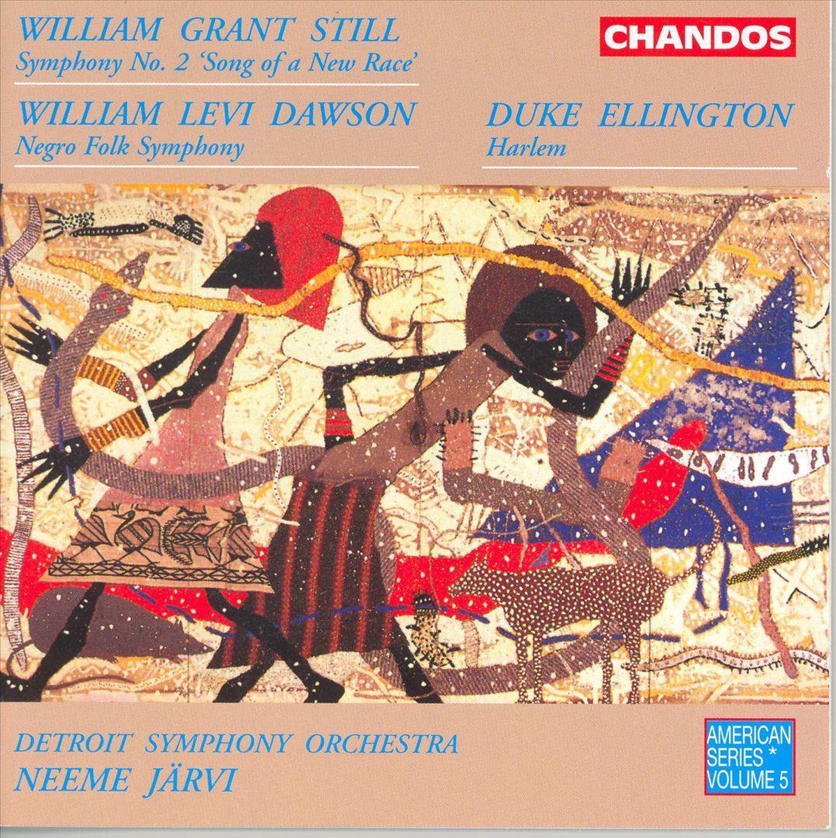 Still: Symphony no 2; Dawson, Ellington / Jarvi, Detroit SO