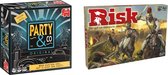 Spellenbundel - Bordspellen - 2 Stuks - Party&Co & Risk